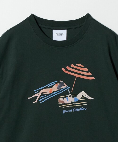 MONKEY TIME（モンキータイム）の「＜GRAND COLLECTION＞CENTRAL PARK Tシャツ（Tシャツ/カットソー・メンズ・ネイビー/ホワイト/ダークグリーン・M/XL/L/S）」の5枚目の写真