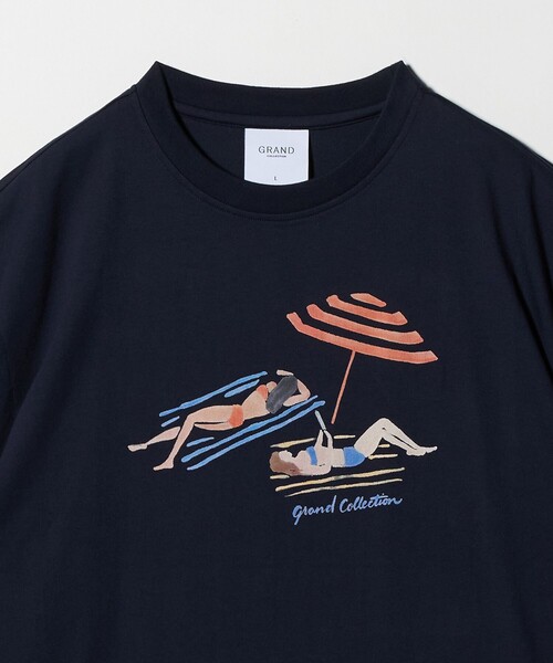 MONKEY TIME（モンキータイム）の「＜GRAND COLLECTION＞CENTRAL PARK Tシャツ（Tシャツ/カットソー・メンズ・ネイビー/ホワイト/ダークグリーン・M/XL/L/S）」の10枚目の写真