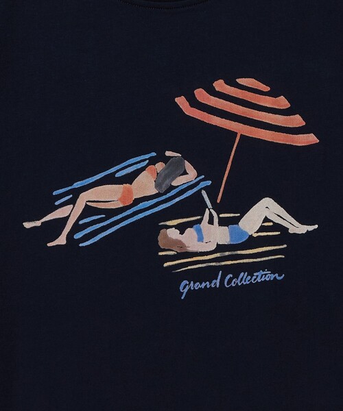 MONKEY TIME（モンキータイム）の「＜GRAND COLLECTION＞CENTRAL PARK Tシャツ（Tシャツ/カットソー・メンズ・ネイビー/ホワイト/ダークグリーン・M/XL/L/S）」の11枚目の写真