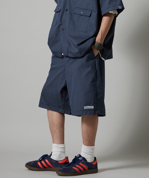OK YESTERDAY(オッケーイエスタデイ)の「OK YESTERDAY / オーケー イエスタデイ ワイドイージーショーツ / WIDE EASY SHORTS 2026年 夏 夏服(その他パンツ・メンズ・カーキ/ブラック/ブルー/ブラック系その他/ネイビー・L/M)」の1枚目の写真