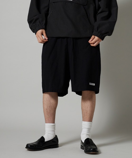 OK YESTERDAY(オッケーイエスタデイ)の「OK YESTERDAY / オーケー イエスタデイ ワイドイージーショーツ / WIDE EASY SHORTS 2026年 夏 夏服(その他パンツ・メンズ・カーキ/ブラック/ブルー/ブラック系その他/ネイビー・L/M)」の2枚目の写真