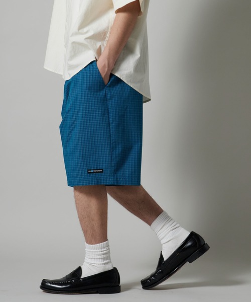 OK YESTERDAY(オッケーイエスタデイ)の「OK YESTERDAY / オーケー イエスタデイ ワイドイージーショーツ / WIDE EASY SHORTS 2026年 夏 夏服(その他パンツ・メンズ・カーキ/ブラック/ブルー/ブラック系その他/ネイビー・L/M)」の16枚目の写真