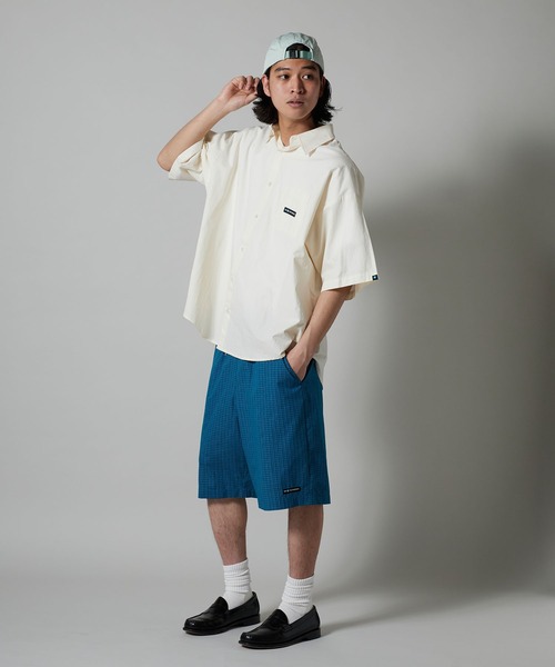 OK YESTERDAY(オッケーイエスタデイ)の「OK YESTERDAY / オーケー イエスタデイ ワイドイージーショーツ / WIDE EASY SHORTS 2026年 夏 夏服(その他パンツ・メンズ・カーキ/ブラック/ブルー/ブラック系その他/ネイビー・L/M)」の20枚目の写真