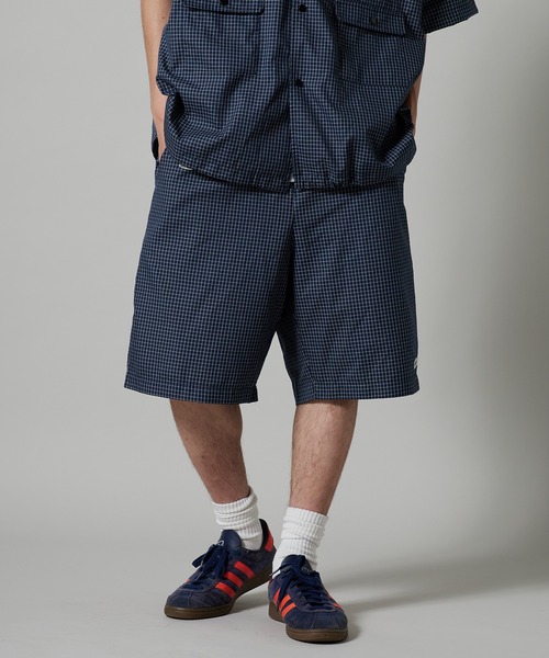 OK YESTERDAY(オッケーイエスタデイ)の「OK YESTERDAY / オーケー イエスタデイ ワイドイージーショーツ / WIDE EASY SHORTS 2026年 夏 夏服(その他パンツ・メンズ・カーキ/ブラック/ブルー/ブラック系その他/ネイビー・L/M)」の8枚目の写真