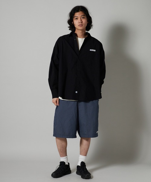 OK YESTERDAY(オッケーイエスタデイ)の「OK YESTERDAY / オーケー イエスタデイ ワイドイージーショーツ / WIDE EASY SHORTS 2026年 夏 夏服(その他パンツ・メンズ・カーキ/ブラック/ブルー/ブラック系その他/ネイビー・L/M)」の11枚目の写真