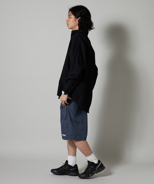 OK YESTERDAY(オッケーイエスタデイ)の「OK YESTERDAY / オーケー イエスタデイ ワイドイージーショーツ / WIDE EASY SHORTS 2026年 夏 夏服(その他パンツ・メンズ・カーキ/ブラック/ブルー/ブラック系その他/ネイビー・L/M)」の12枚目の写真