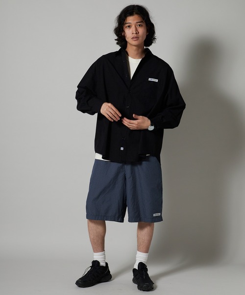 OK YESTERDAY(オッケーイエスタデイ)の「OK YESTERDAY / オーケー イエスタデイ ワイドイージーショーツ / WIDE EASY SHORTS 2026年 夏 夏服(その他パンツ・メンズ・カーキ/ブラック/ブルー/ブラック系その他/ネイビー・L/M)」の13枚目の写真