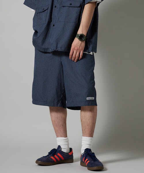 OK YESTERDAY(オッケーイエスタデイ)の「OK YESTERDAY / オーケー イエスタデイ ワイドイージーショーツ / WIDE EASY SHORTS 2026年 夏 夏服(その他パンツ・メンズ・カーキ/ブラック/ブルー/ブラック系その他/ネイビー・L/M)」の9枚目の写真