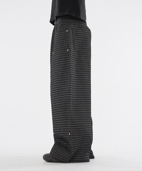 WISH FOR EVER（ウィッシュフォーエバー）の「【 4color / 3size 】ASSORT WIDE CURVE DOUBLE KNEE DENIM（その他パンツ・メンズ・ライトブルー/インディゴブルー/ブラック/ベージュ・SMALL/LARGE/MEDIUM）」の13枚目の写真