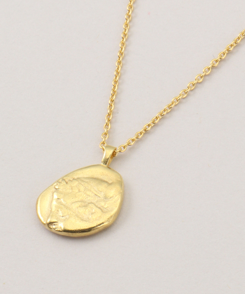 Chibi Jewels (チビジュエルズ)の「【chibi jewels/チビジュエルズ】Ionia Athena Coin ネックレス(ネックレス・レディース・ゴールド・FREE)」の7枚目の写真
