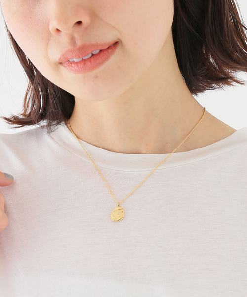 Chibi Jewels (チビジュエルズ)の「【chibi jewels/チビジュエルズ】Ionia Athena Coin ネックレス(ネックレス・レディース・ゴールド・FREE)」の9枚目の写真
