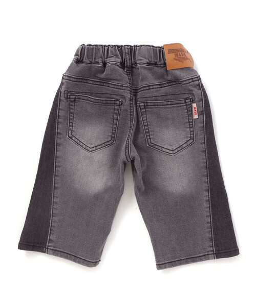 WASK（ワスク）の「6分丈バイカラー・ストレッチデニムパンツ（デニムパンツ・キッズ・ブルー/グレー・130cm/150cm/140cm/160cm）」の11枚目の写真