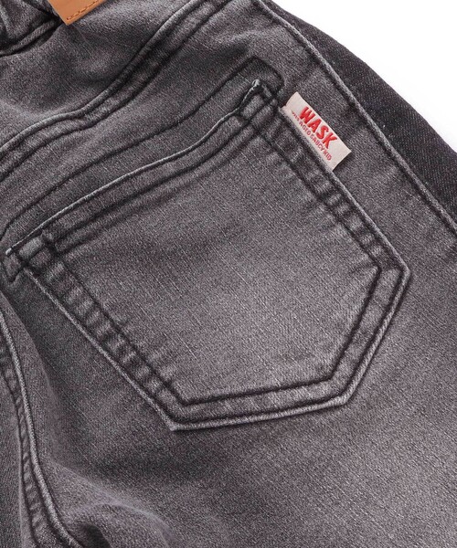 WASK（ワスク）の「6分丈バイカラー・ストレッチデニムパンツ（デニムパンツ・キッズ・ブルー/グレー・130cm/150cm/140cm/160cm）」の15枚目の写真