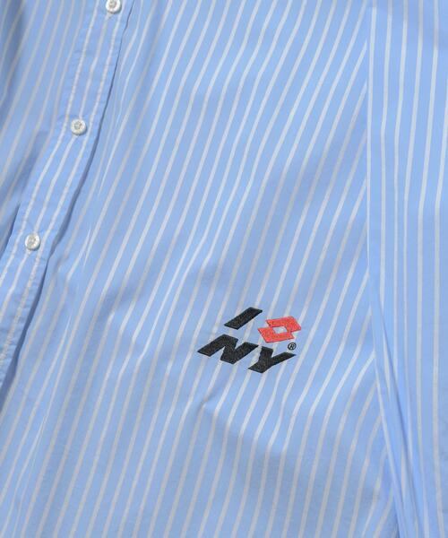 LOTTO（ロット）の「LOTTO　I LOSANGA NY LONG-SLEEVE SHIRTS（シャツ/ブラウス・メンズ・ホワイト/ストライプ・XX-LARGE/MEDIUM/X-LARGE/LARGE）」の10枚目の写真