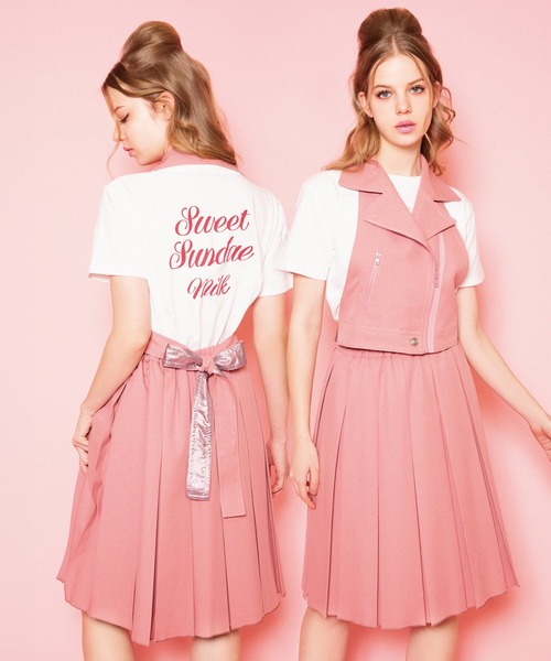 MILK(ミルク)の「Sundae Tシャツ(Tシャツ/カットソー・レディース・C/B/A・S/L)」の4枚目の写真