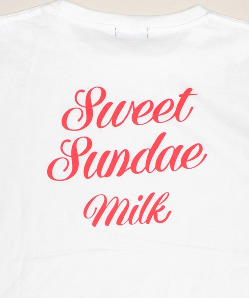 MILK(ミルク)の「Sundae Tシャツ(Tシャツ/カットソー・レディース・C/B/A・S/L)」の7枚目の写真