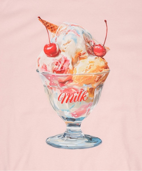 MILK(ミルク)の「Sundae Tシャツ(Tシャツ/カットソー・レディース・C/B/A・S/L)」の10枚目の写真