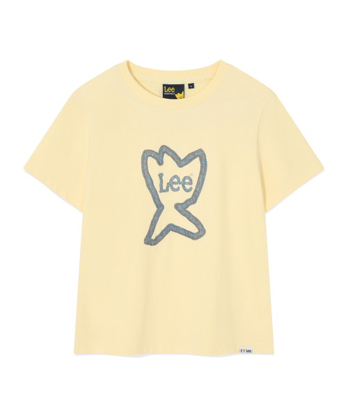 Wacky WiLLy（ワッキーウィリー）の「[ワキウィリー x Lee] ウィメンズ キキ 半袖Tシャツ イエロー（Tシャツ/カットソー・レディース・その他・SMALL/MEDIUM）」の2枚目の写真