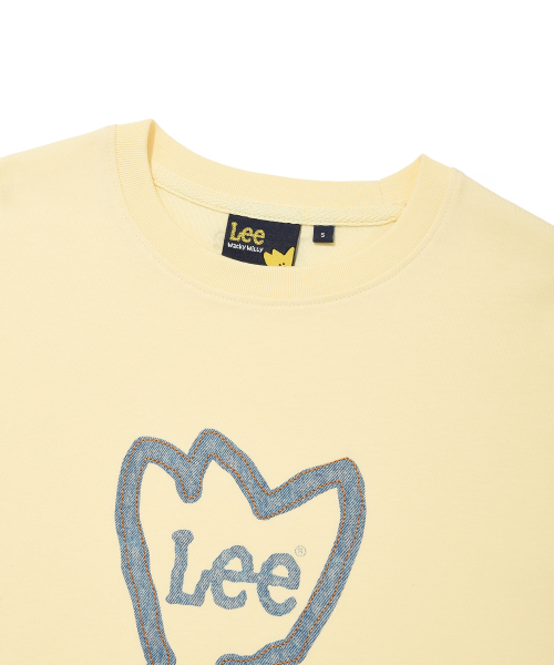 Wacky WiLLy（ワッキーウィリー）の「[ワキウィリー x Lee] ウィメンズ キキ 半袖Tシャツ イエロー（Tシャツ/カットソー・レディース・その他・SMALL/MEDIUM）」の4枚目の写真