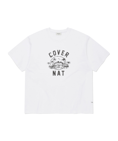 COVERNAT(カバーナット)の「スラブファームアイランドグラフィックTシャツホワイト(Tシャツ/カットソー・メンズ・その他・X-SMALL/SMALL/MEDIUM/LARGE/X-LARGE/XX-LARGE)」の2枚目の写真