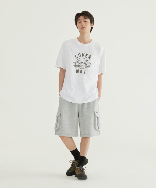 COVERNAT(カバーナット)の「スラブファームアイランドグラフィックTシャツホワイト(Tシャツ/カットソー・メンズ・その他・X-SMALL/SMALL/MEDIUM/LARGE/X-LARGE/XX-LARGE)」の4枚目の写真