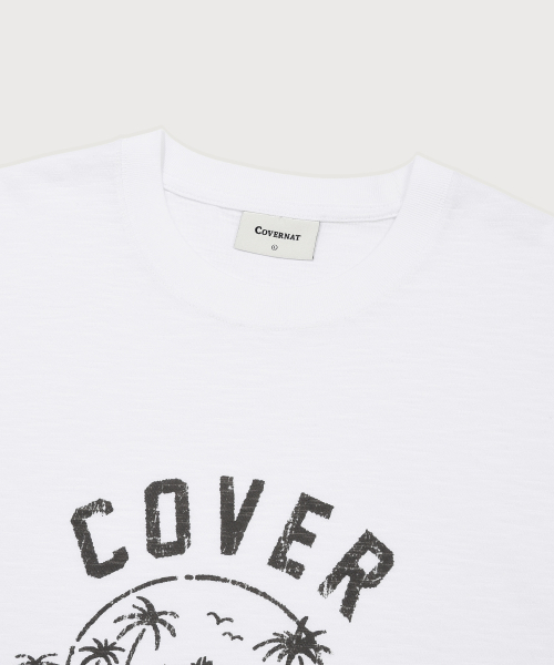 COVERNAT(カバーナット)の「スラブファームアイランドグラフィックTシャツホワイト(Tシャツ/カットソー・メンズ・その他・X-SMALL/SMALL/MEDIUM/LARGE/X-LARGE/XX-LARGE)」の7枚目の写真