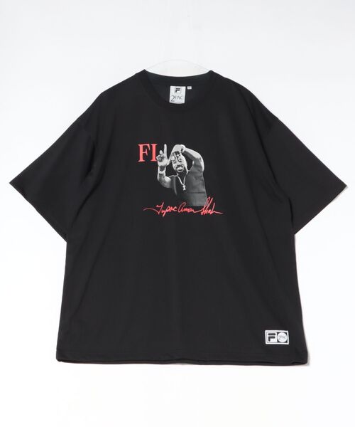 FILA（フィラ）の「《FILA》S/S PHOTO TEE02（Tシャツ/カットソー・メンズ・ブラック/ホワイト・XL/L/M/S）」の2枚目の写真