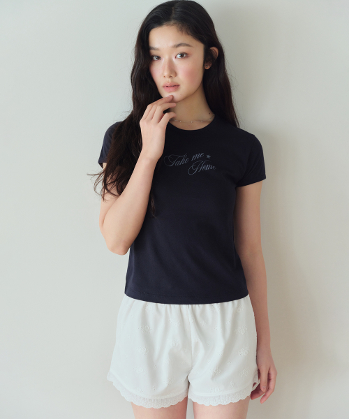 HOMEBODY THINGS（ホームバディ ティングズ）の「Take Me Home TEE (NAVY)（Tシャツ/カットソー・レディース・その他・1/2）」の5枚目の写真