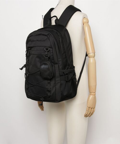 OUTDOOR PRODUCTS(アウトドアプロダクツ)の「【OUTDOOR PRODUCTS / アウトドアプロダクツ】29L 撥水加工 コーデュラバックパック(バックパック/リュック・レディース・ブラック・FREE)」の2枚目の写真