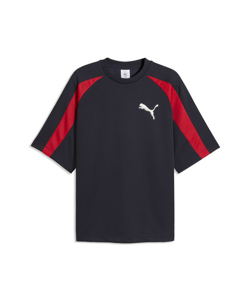 PUMA(プーマ)の「PUMA プーマ メンズ T7 オーバーサイズ ピケ ビッグ キャット 半袖 Tシャツ(Tシャツ/カットソー・メンズ・ブラック/ネイビー/オフホワイト・SMALL/MEDIUM/LARGE/X-LARGE/XX-LARGE)」の6枚目の写真