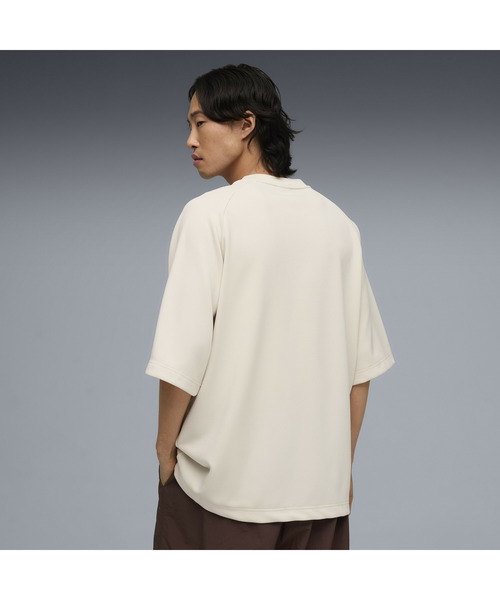PUMA(プーマ)の「PUMA プーマ メンズ T7 オーバーサイズ ピケ ビッグ キャット 半袖 Tシャツ(Tシャツ/カットソー・メンズ・ブラック/ネイビー/オフホワイト・SMALL/MEDIUM/LARGE/X-LARGE/XX-LARGE)」の8枚目の写真
