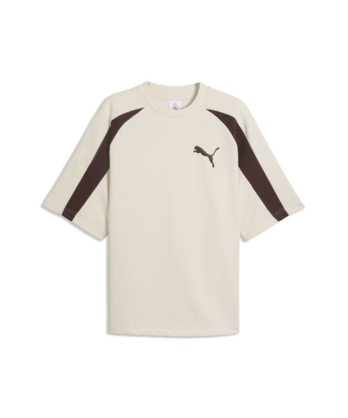 PUMA(プーマ)の「PUMA プーマ メンズ T7 オーバーサイズ ピケ ビッグ キャット 半袖 Tシャツ(Tシャツ/カットソー・メンズ・ブラック/ネイビー/オフホワイト・SMALL/MEDIUM/LARGE/X-LARGE/XX-LARGE)」の10枚目の写真