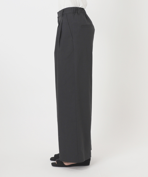 JOURNAL STANDARD relume(ジャーナルスタンダード レリューム)の「リネンミックス2タックパンツ(その他パンツ・レディース・チャコールグレー/ベージュ・38/36)」の16枚目の写真