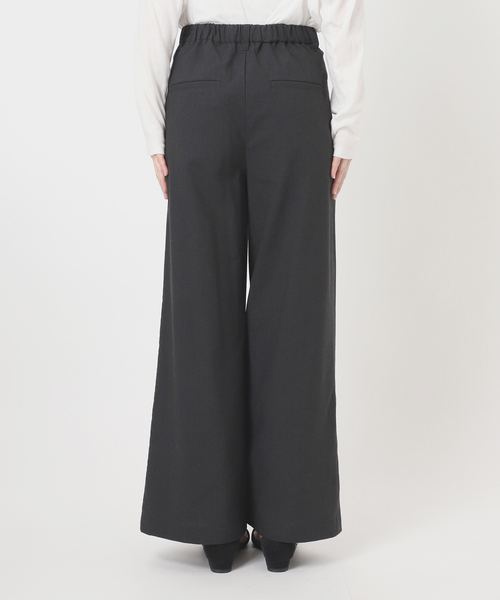 JOURNAL STANDARD relume(ジャーナルスタンダード レリューム)の「リネンミックス2タックパンツ(その他パンツ・レディース・チャコールグレー/ベージュ・38/36)」の17枚目の写真