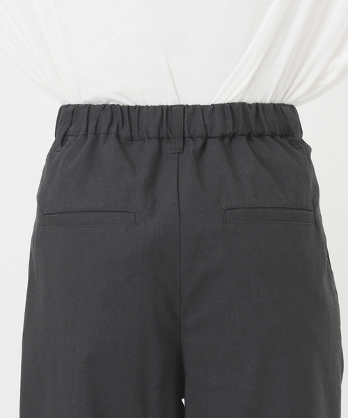 JOURNAL STANDARD relume(ジャーナルスタンダード レリューム)の「リネンミックス2タックパンツ(その他パンツ・レディース・チャコールグレー/ベージュ・38/36)」の20枚目の写真