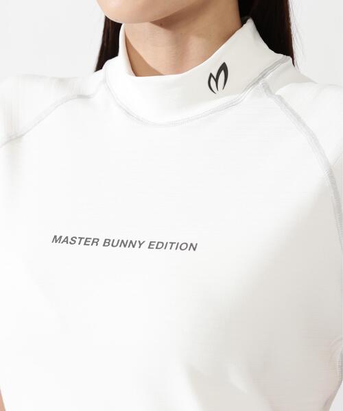 MASTER BUNNY EDITION(マスターバニーエディション)の「【MASTER BUNNY EDITION】鹿の子ボーダー(Tシャツ/カットソー・レディース・ホワイト/グリーン/ブラック・MEDIUM/LARGE/SMALL)」の4枚目の写真