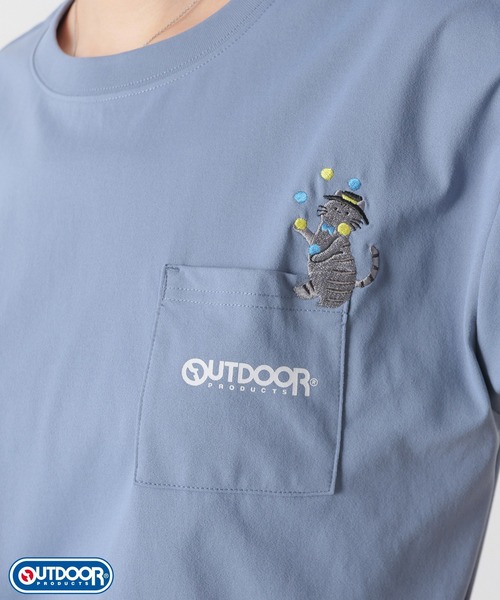 Honeys(ハニーズ)の「【アクティブウェア・速乾ドライ・UVカット】OUTDOOR PRODUCTS/半袖Tシャツ(Tシャツ/カットソー・レディース・スミクロ/グレイッシュベージュ/オフホワイト/ブラック/ライトグリーン/ピンク/モカ/ブルー/ネイビー・3L/M/LL/L/S)」の8枚目の写真