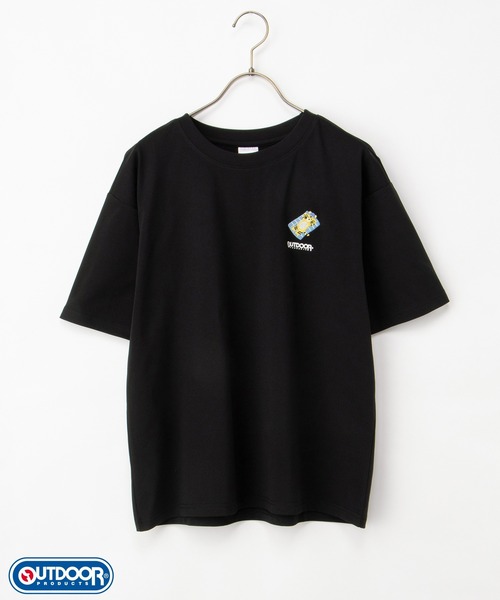 Honeys(ハニーズ)の「【アクティブウェア・速乾ドライ・UVカット】OUTDOOR PRODUCTS/半袖Tシャツ(Tシャツ/カットソー・レディース・スミクロ/グレイッシュベージュ/オフホワイト/ブラック/ライトグリーン/ピンク/モカ/ブルー/ネイビー・3L/M/LL/L/S)」の16枚目の写真