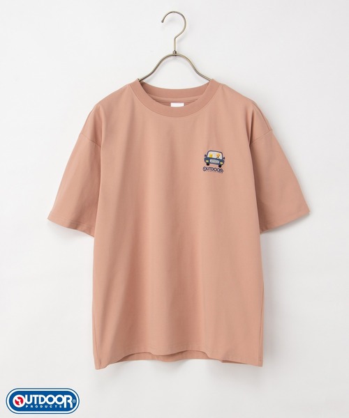 Honeys(ハニーズ)の「【アクティブウェア・速乾ドライ・UVカット】OUTDOOR PRODUCTS/半袖Tシャツ(Tシャツ/カットソー・レディース・スミクロ/グレイッシュベージュ/オフホワイト/ブラック/ライトグリーン/ピンク/モカ/ブルー/ネイビー・3L/M/LL/L/S)」の19枚目の写真