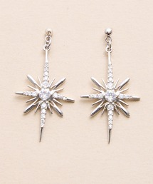 Zoule ゾーラ：Luminous ルミナスシリーズ　filigree　星　スター　ピアス