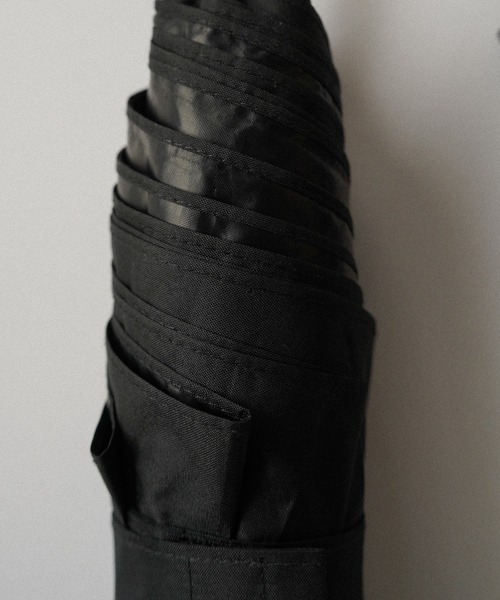 WYM LIDNM（ウィム バイ リドム）の「PORTABLE UV CUT UMBRELLA / Llife（折りたたみ傘・メンズ・ブラック・FREE）」の16枚目の写真