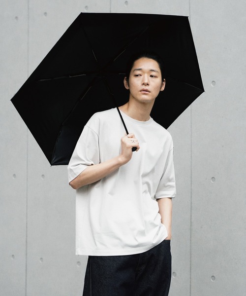 WYM LIDNM（ウィム バイ リドム）の「PORTABLE UV CUT UMBRELLA / Llife（折りたたみ傘・メンズ・ブラック・FREE）」の9枚目の写真