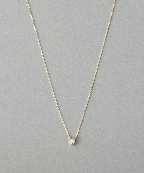 アイシーヴェール] K10IGG ダイヤモンド ネックレス（ネックレス