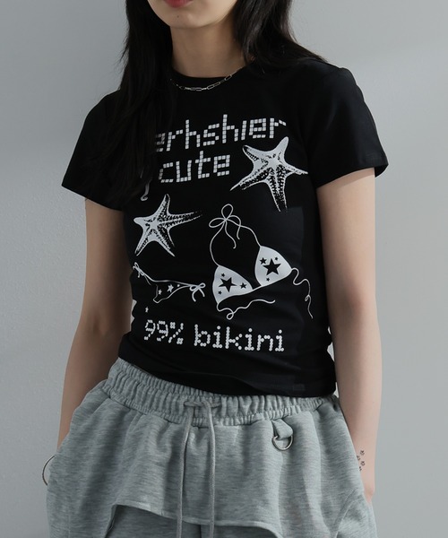 Ulysses(ユリシス)の「ヒトデプリントロゴTシャツ(Tシャツ/カットソー・レディース・ブラック/ホワイト・S/M)」の16枚目の写真