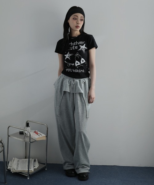 Ulysses(ユリシス)の「ヒトデプリントロゴTシャツ(Tシャツ/カットソー・レディース・ブラック/ホワイト・S/M)」の19枚目の写真