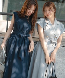 NATURAL BEAUTY BASIC（ナチュラルビューティーベーシック）の「【ちょうど、いい服】夏のお出かけ、るんるんワンピース（ワンピース）」