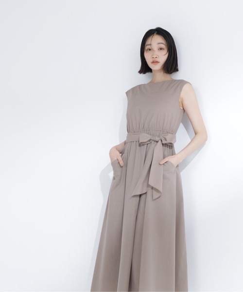 NATURAL BEAUTY BASIC(ナチュラルビューティーベーシック)の「【ちょうど、いい服】夏のお出かけ、るんるんワンピース(ワンピース・レディース・ブルー/パープル/ネイビー/モカ・P/S/LARGE/MEDIUM/SMALL)」の16枚目の写真