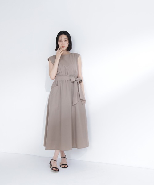 NATURAL BEAUTY BASIC(ナチュラルビューティーベーシック)の「【ちょうど、いい服】夏のお出かけ、るんるんワンピース(ワンピース・レディース・ブルー/パープル/ネイビー/モカ・P/S/LARGE/MEDIUM/SMALL)」の20枚目の写真