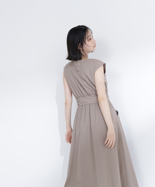 NATURAL BEAUTY BASIC(ナチュラルビューティーベーシック)の「【ちょうど、いい服】夏のお出かけ、るんるんワンピース(ワンピース・レディース・ブルー/パープル/ネイビー/モカ・P/S/LARGE/MEDIUM/SMALL)」の21枚目の写真