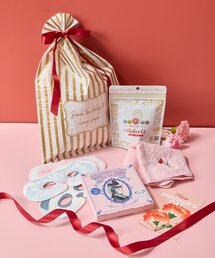 BIRTHDAY BAR | ≪母の日にオススメ！≫カーネーションのハンカチとリラックスギフトセット(ボディケアキット/ギフトセット)